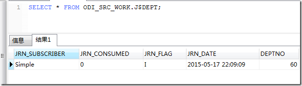 Oracle Data Integrator 12c----简单CDC(Simple CDC)_oracle_10