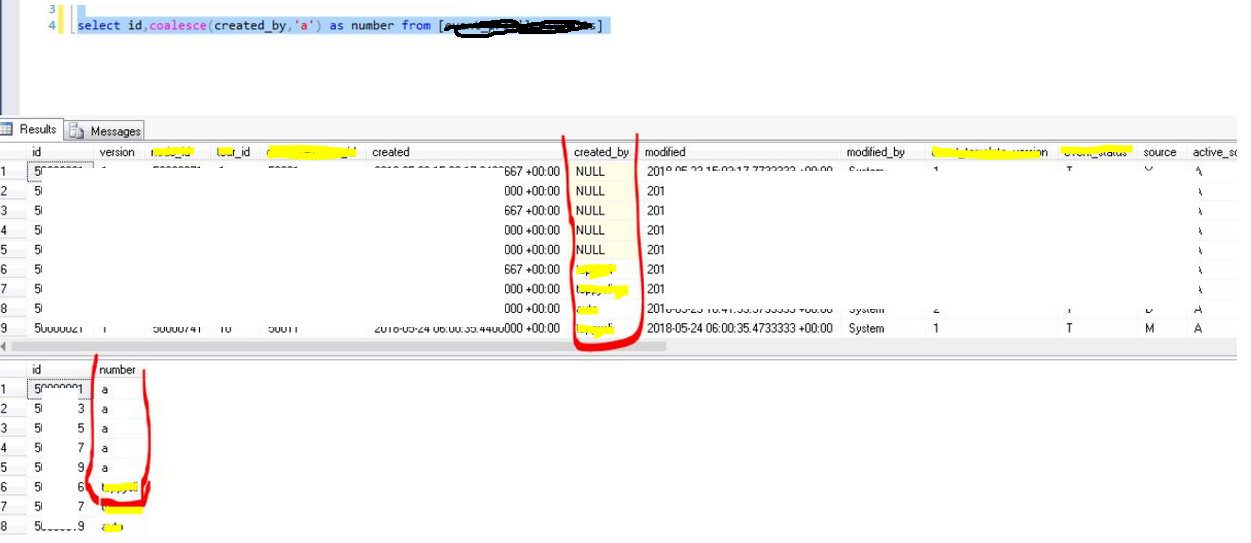 SQL: coalesce()函数_其他