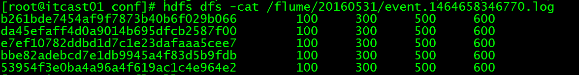 大数据学习——flume拦截器_默认值_05