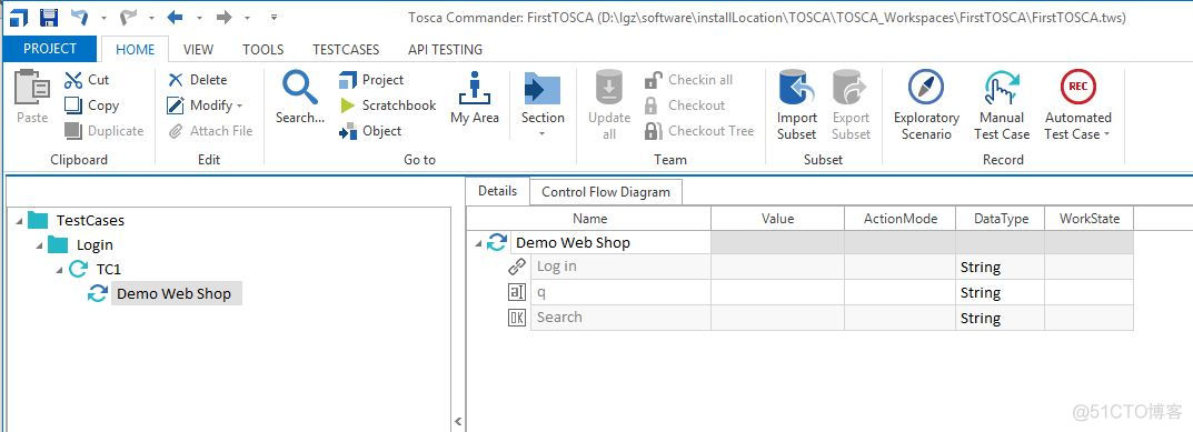 TOSCA自动化测试工具--建立测试用例_ide_12