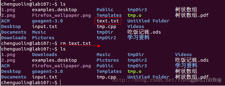 Linux基本操作 3----- Linux文件基本操作管理_删除文件_11