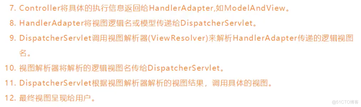 SpringMVC - ***重要***SpringMVC执行流程 + 写一个简单的SpringMVC_xml_04