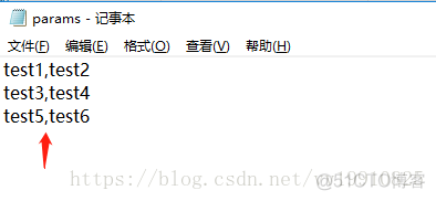 CSV Data Set Config设置_jmeter_05