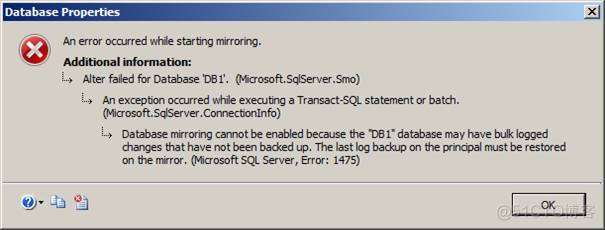 Database Mirroring in SQL Server 2008_sql_02