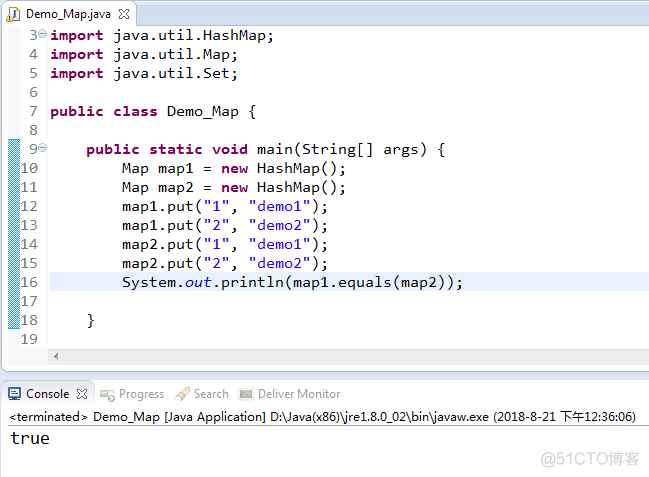 java中Map集合的常用方法_Java_08