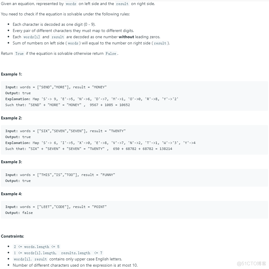 Verbal Arithmetic Puzzle_i++