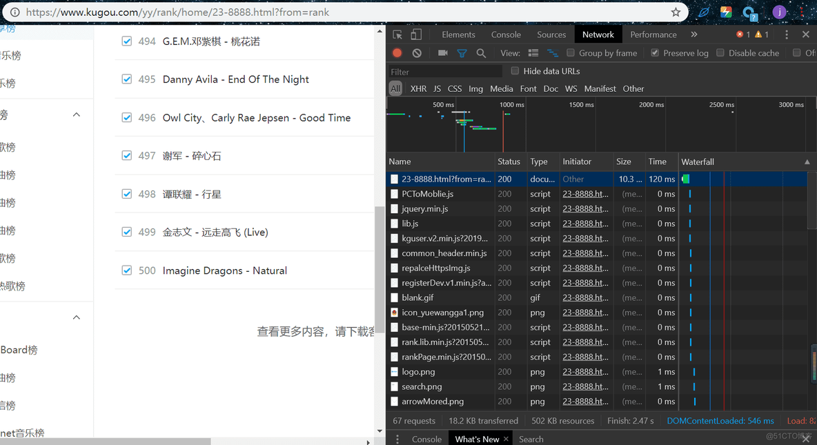 【Python】【爬虫】爬取酷狗TOP500_请求头_05