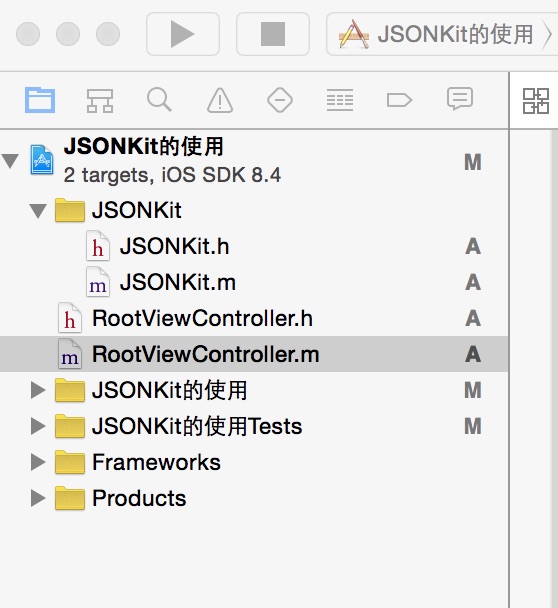 【代码笔记】iOS-JSONKit的使用_#import