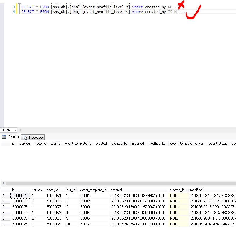 SQL： 查找空值_SQL