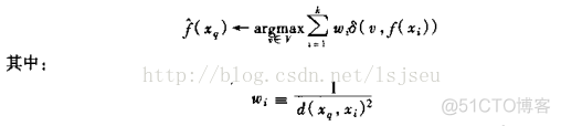 机器学习笔记之K近邻算法_权值_02