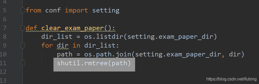 python-删除非空目录-shutil模块-rmtree方法_递归