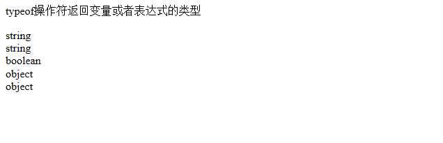 js--小结⑥---typeof_zzzzw_js