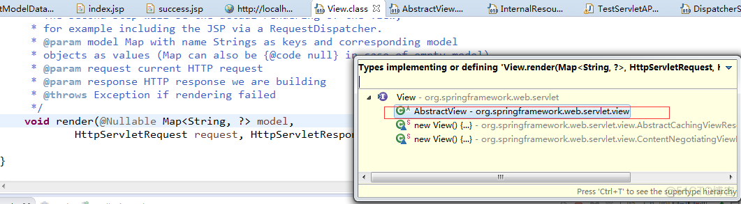 SpringMVC(九)：SpringMVC 处理输出模型数据之ModelAndView_spring_09