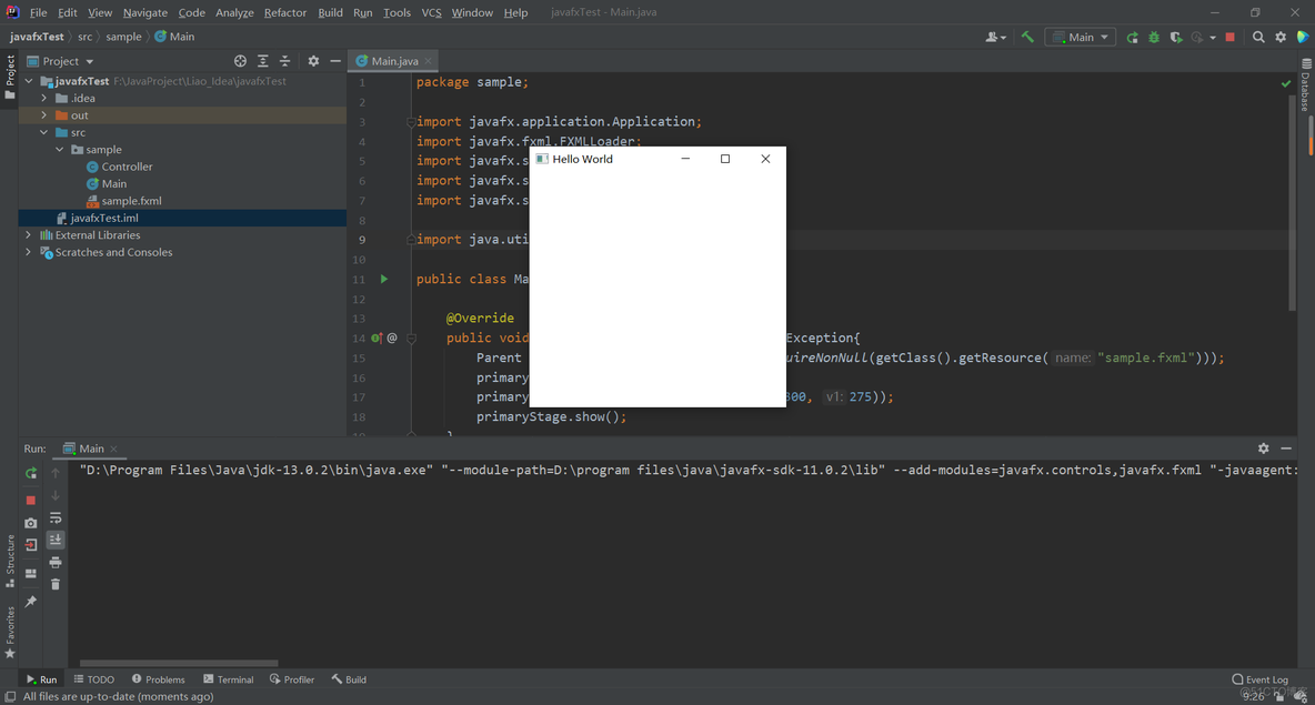 IDEA安装JavaFx_java_10