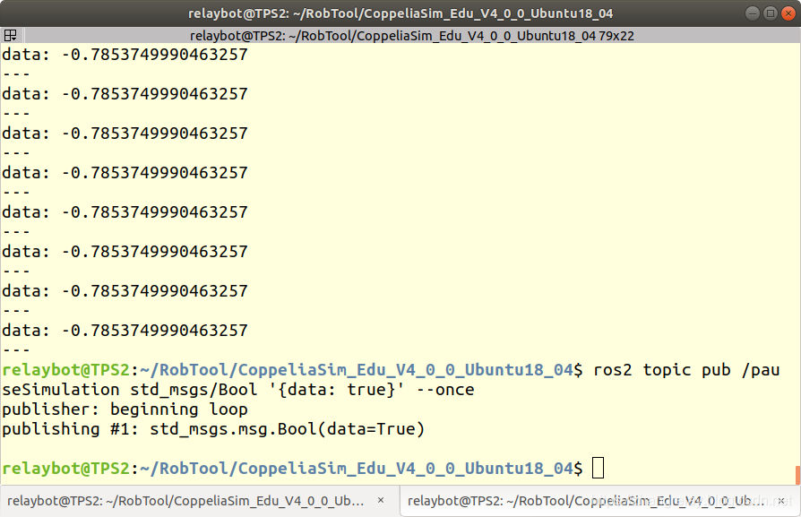 CoppeliaSim（V-Rep）和ROS2的使用说明_V-Rep_09