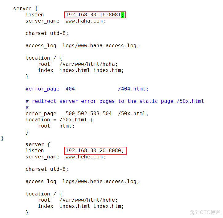 基于（域名、IP、端口）三种形式 访问Nginx 虚拟主机_虚拟主机_12