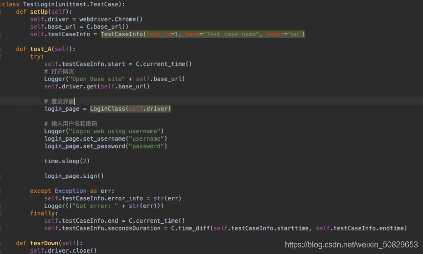 python+selenium基于po模式的web自动化测试框架 | 干货_测试工程师_07