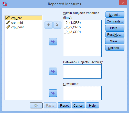 组内连续三个或三个以上Repeated Measures ANOVA_方差_16