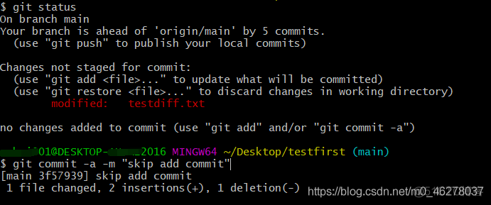 Git（6）-- 记录每次更新到仓库（git clone、status、add、diff、commit、rm、mv命令详解）_重命名_30