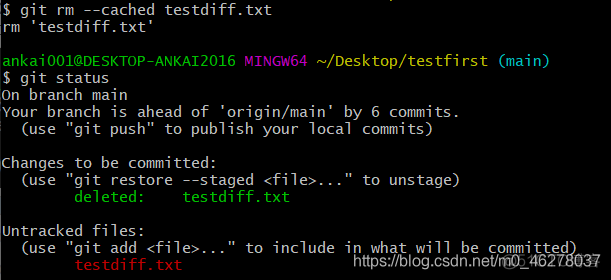 Git（6）-- 记录每次更新到仓库（git clone、status、add、diff、commit、rm、mv命令详解）_重命名_36