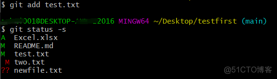 Git（6）-- 记录每次更新到仓库（git clone、status、add、diff、commit、rm、mv命令详解）_暂存区_13