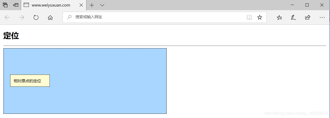 JavaWeb_CSS（13）_定位_相对定位_html