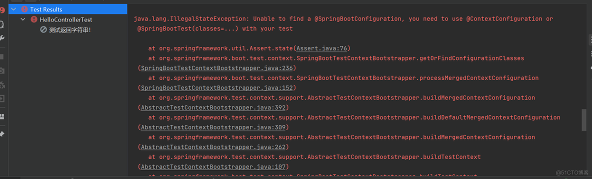 Spring Boot——[java.lang.IllegalStateException: Unable to find a @SpringBootConfiguration]解决方案_单元测试