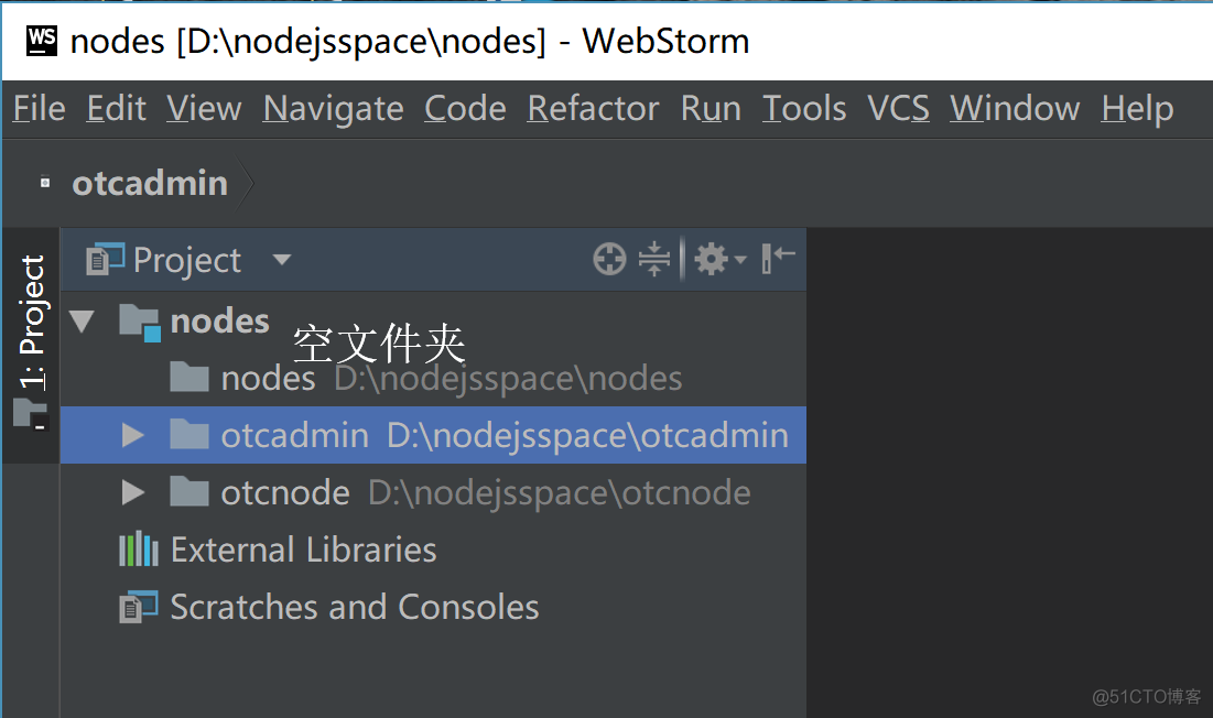 JetBrains WebStorm打开多个项目project的方法_webStrom_02