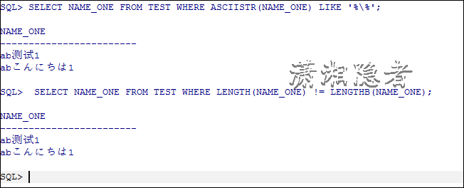 ORACLE判别字段是否包含中文_CONVERT_03