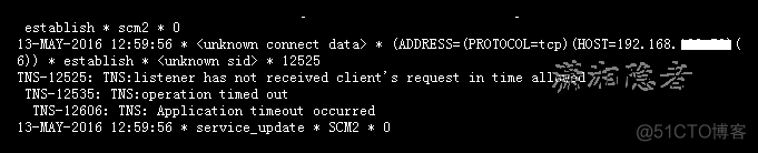 TNS-12535: TNS:operation timed out案例解析_数据库