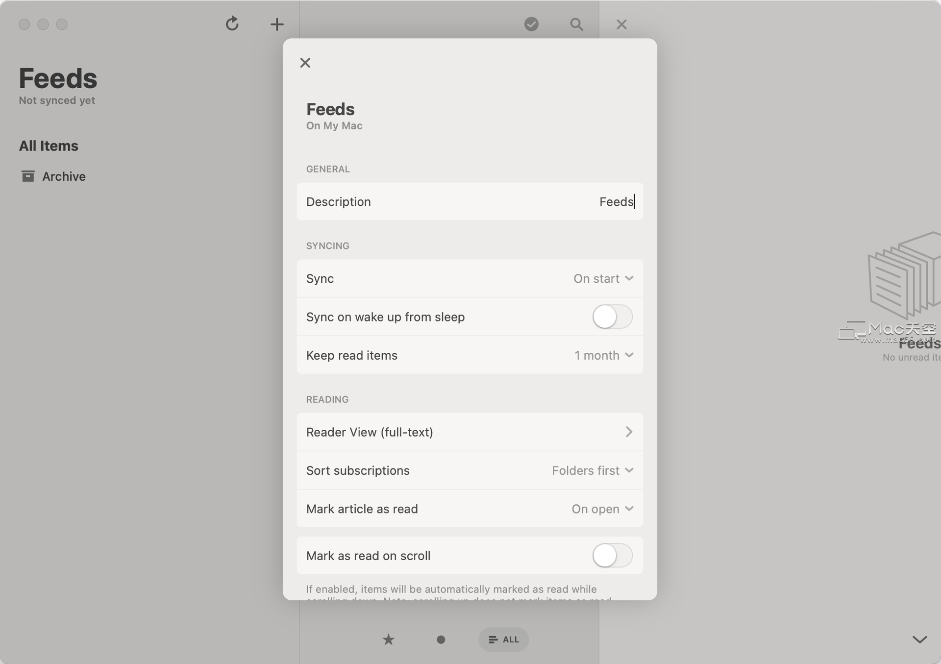 Reeder for Mac(RSS阅读器)_Mac_04