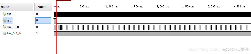 Verilog设计实例（8）按键防抖设计之软件防抖_Verilog_06