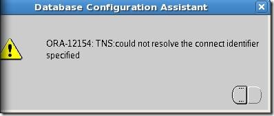 ORA-12154： TNS：could not resolve the connect identifier specified_数据库