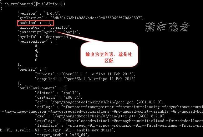 MongoDB如何判别是企业版还是社区版？_企业版