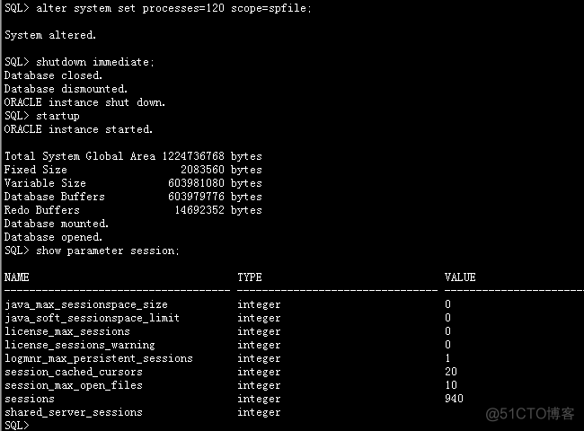 ORACLE会话连接进程三者总结_session_04