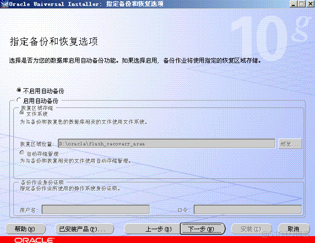 Windows Xp Oracle 10g的安装_单实例_09