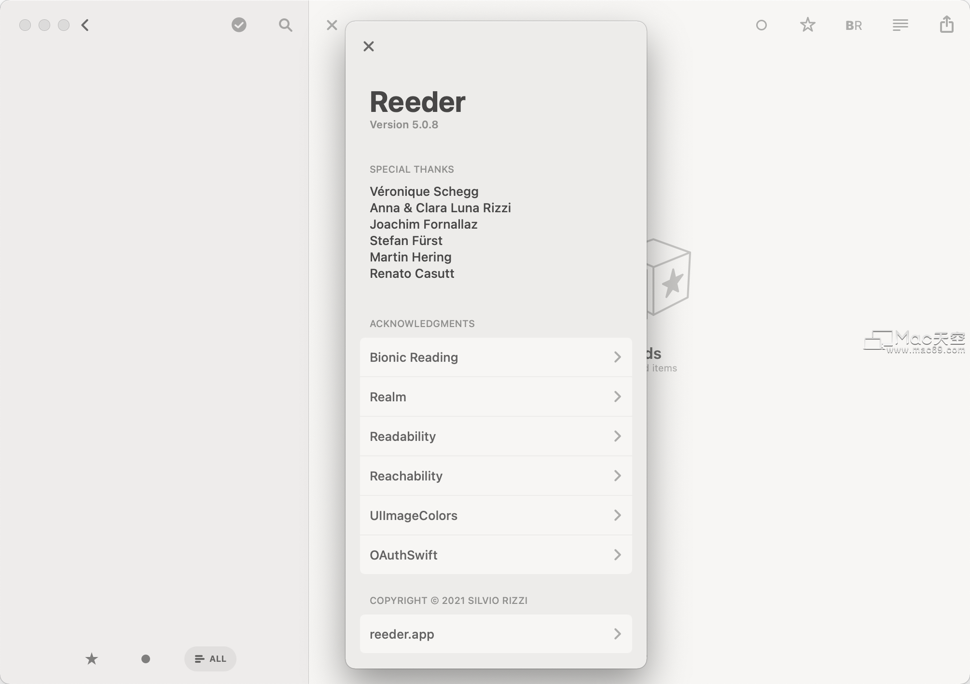 Reeder for Mac(RSS阅读器)_Mac