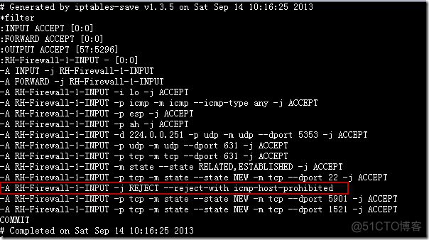 Linux iptables配置错误导致ORA-12535 & ORA-12170_ORA-12535_03