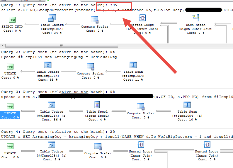 SQL Server实际执行计划COST_欺骗