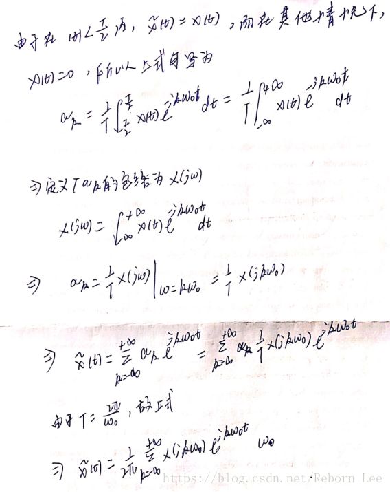 连续时间傅里叶变换（FT）_傅里叶级数系数_06