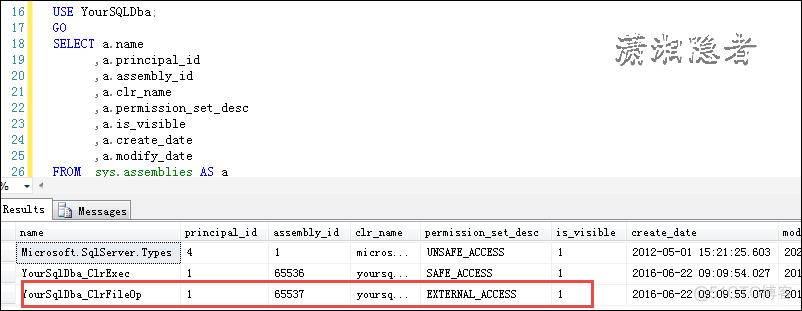 SQL Server数据库还原或分离附加后程序集遇到的SQL CLR问题_sql