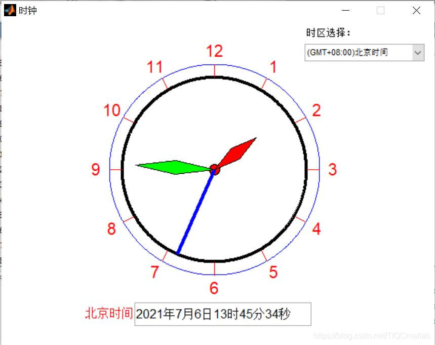 【游戏】基于matlab GUI时钟设计【含Matlab源码 1102期】_ico