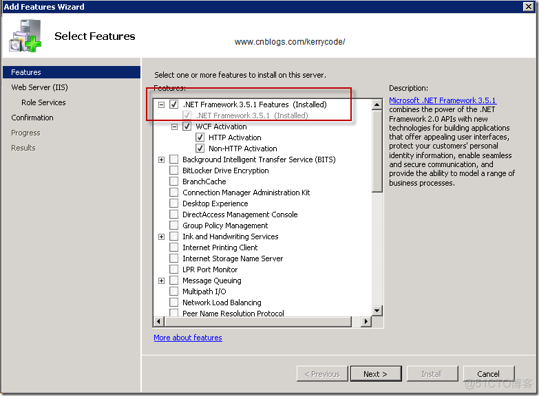 You must use the Role Management Tool to install or configure Microsoft .NET Framework 3.5 SP1_sql_02