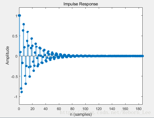 【 MATLAB 】使用 impz 函数计算并画出脉冲响应_帮助文档_05