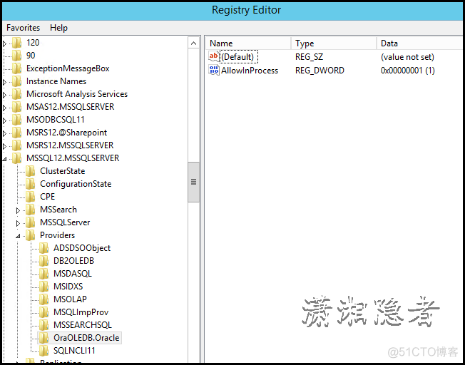 SQL Server 使用OPENROWSET访问ORACLE遇到的各种坑总结_ide_05