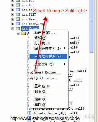 数据库重构小工具介绍_存储过程