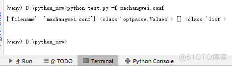 python命令行传参详解，optparse模块OptionParse类的学习_官网_02