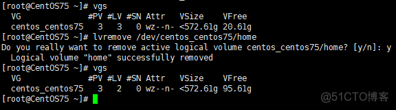 CentOS下面磁盘扩容处理_5g_14