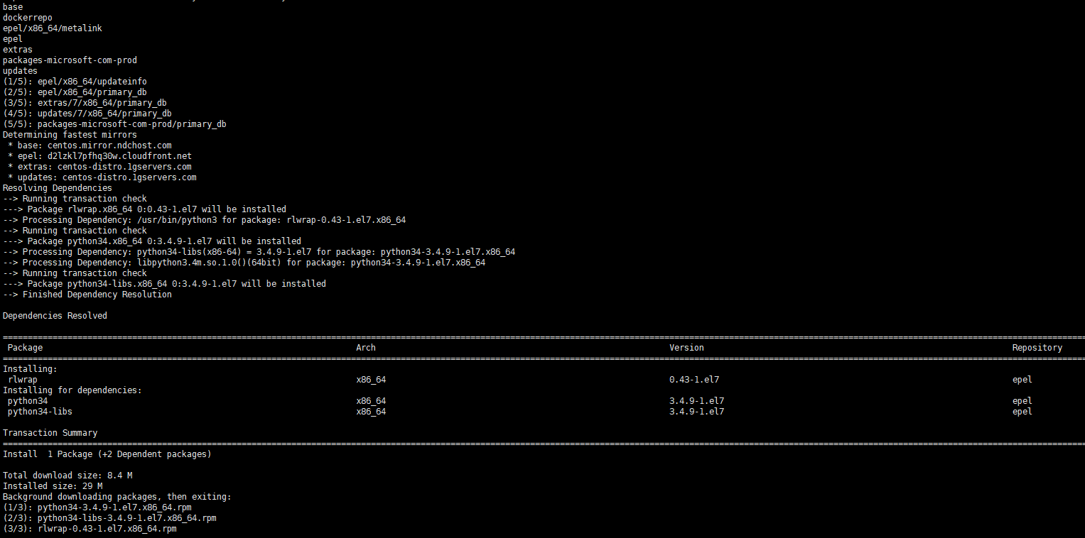 安装rlwrap 的简单方法_sql