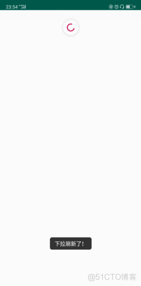 Android—实现下拉刷新的使用 SwipeRefreshLayout_下拉刷新